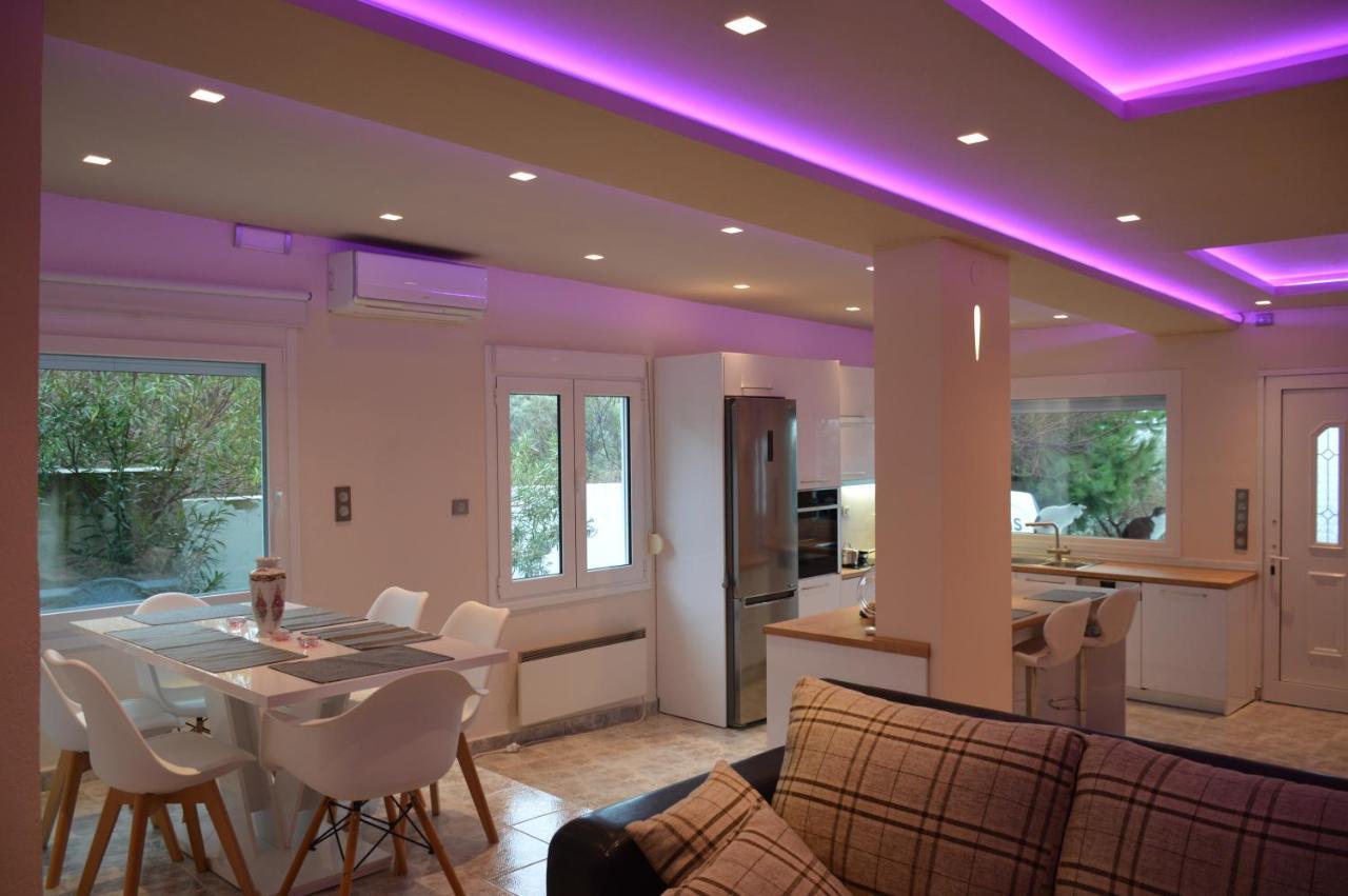 Villa Kristi Loutra Elevtheron ภายนอก รูปภาพ