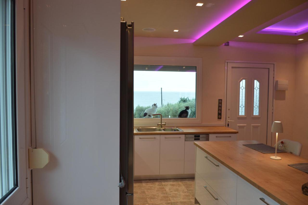 Villa Kristi Loutra Elevtheron ภายนอก รูปภาพ