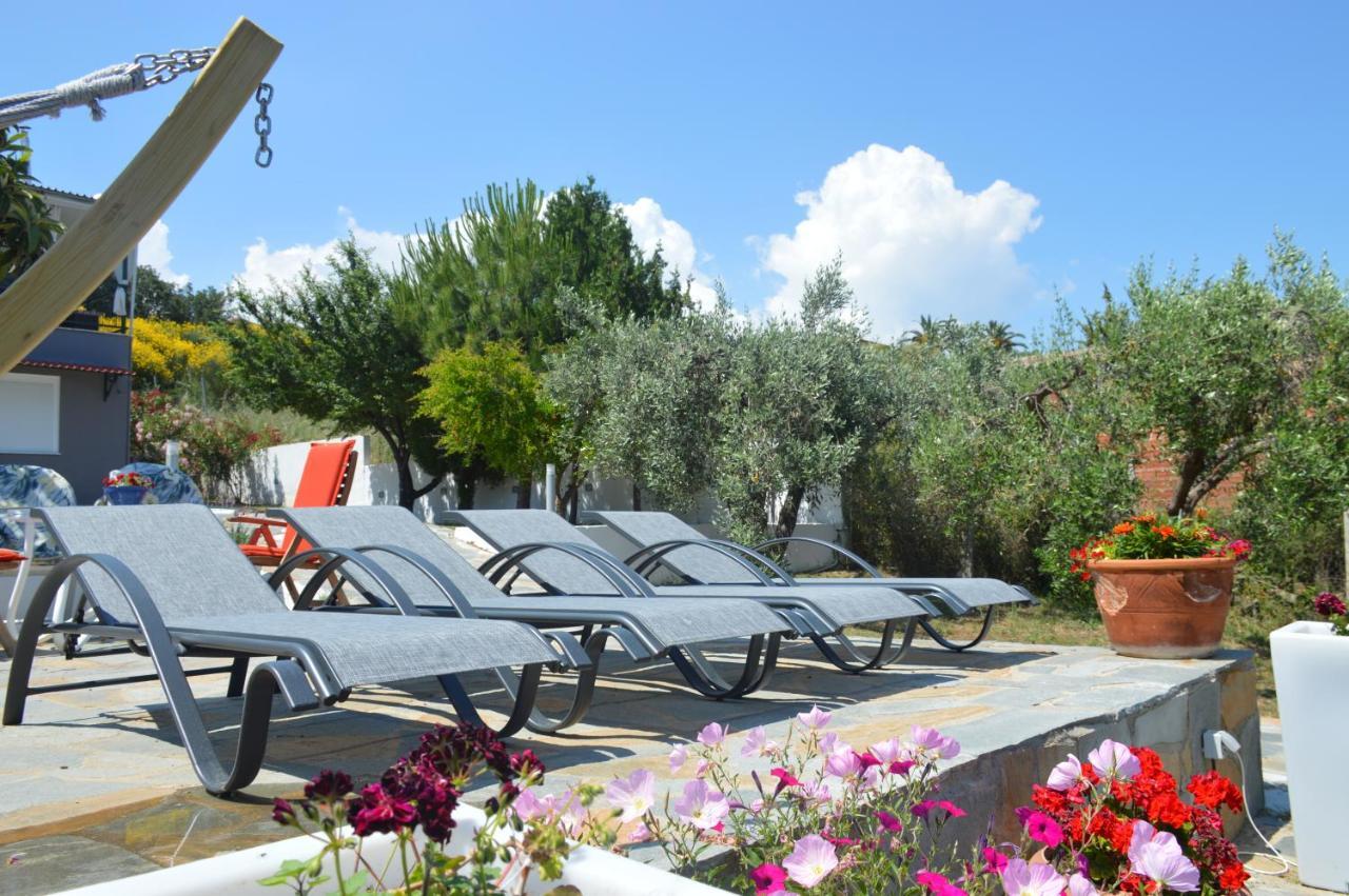 Villa Kristi Loutra Elevtheron ภายนอก รูปภาพ